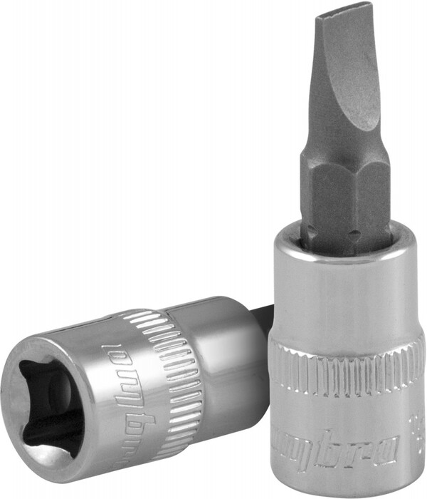 Насадка торцевая Ombra 1/4"DR с вставкой-битой шлицевой, SL5.5 114555