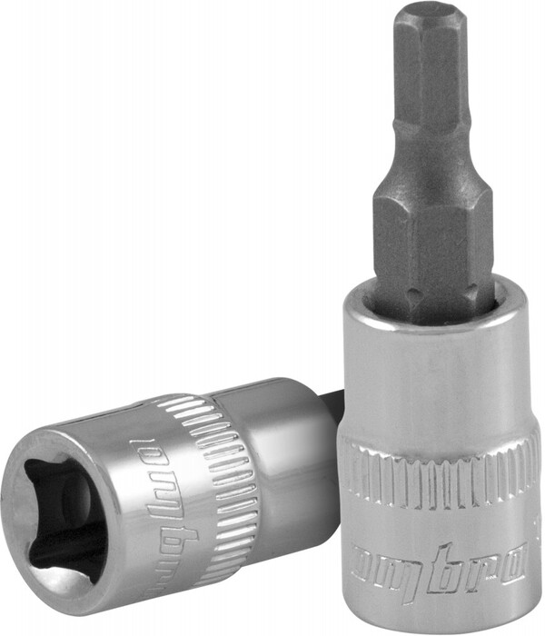 Насадка торцевая Ombra 1/4"DR с вставкой-битой шестигранной, H5 114205