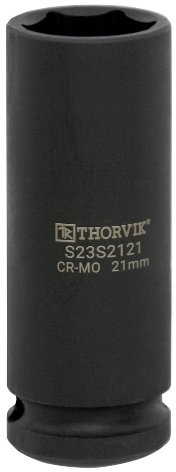 Головка торцевая ударная Thorvik глубокая 1/2"DR, 24 мм S23S2124