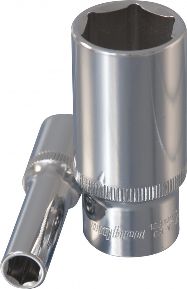 Головка торцевая глубокая Ombra 3/8"DR, 19 мм 138119