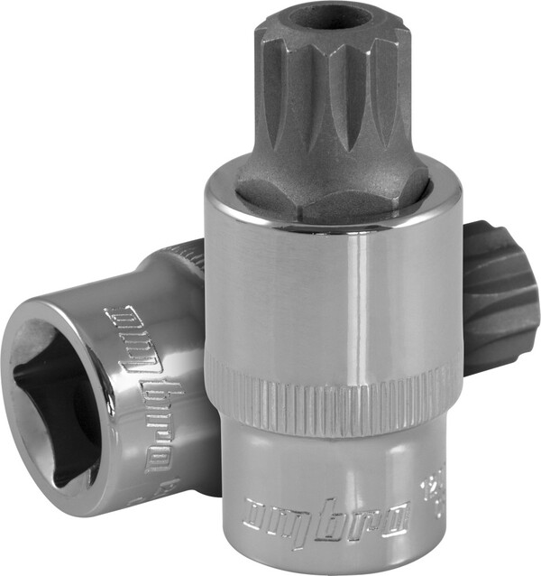 Насадка торцевая Ombra 1/2"DR с вставкой-битой TAMPERPROOF SPLINE, M16H 120716T
