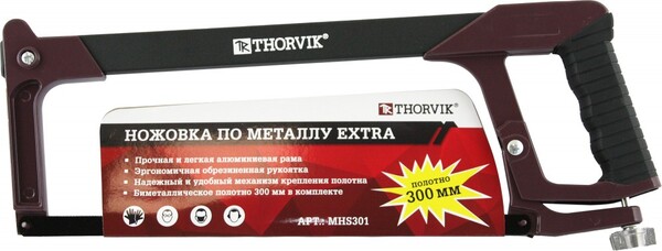 Ножовка по металлу EXTRA, Thorvik 300 мм MHS301