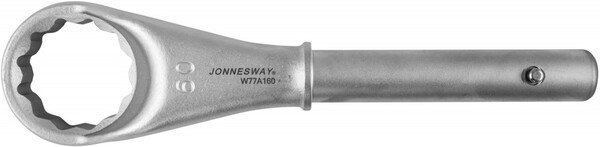 Ключ накидной усиленный Jonnesway 60 мм, d29.5/345 мм W77A160
