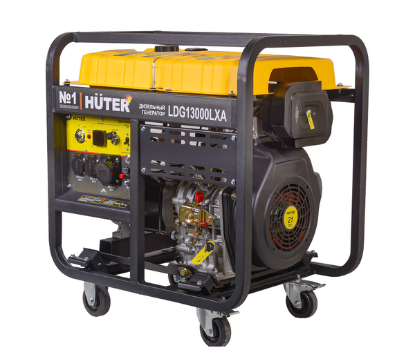 Электрогенератор дизельный LDG 13000LXА Huter 64/2/10