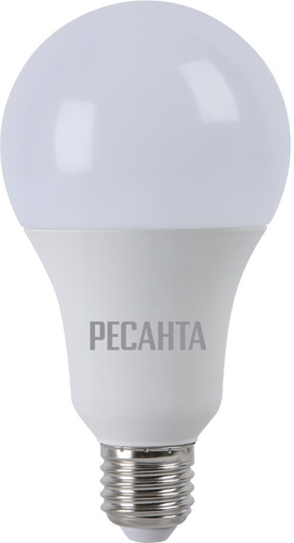 Лампа светодиодная Ресанта LL-R-A 80-20W-230-4K-E27 76/1/22