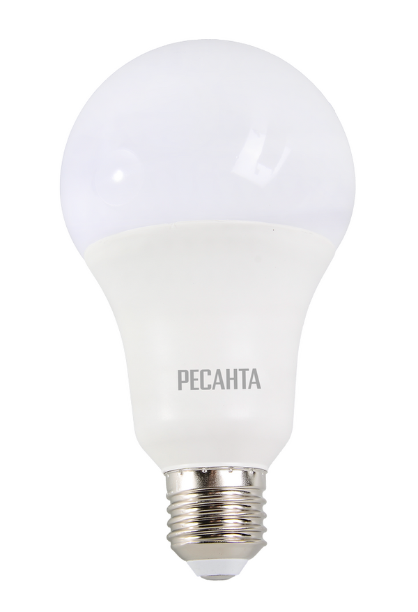 Лампа светодиодная Ресанта LL-R-A80-20W-230-6K-E27 76/1/76