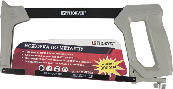 Ножовка по металлу MAGNA, Thorvik 300 мм MHS302