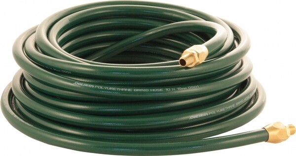 Шланг полиуретановый Jonnesway с штуцерами1/4", 10х15 мм, 15 м JAZ-7220BF 49689
