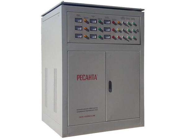 Стабилизатор напряжения Ресанта АСН-150000/3-ЭМ 63/4/12