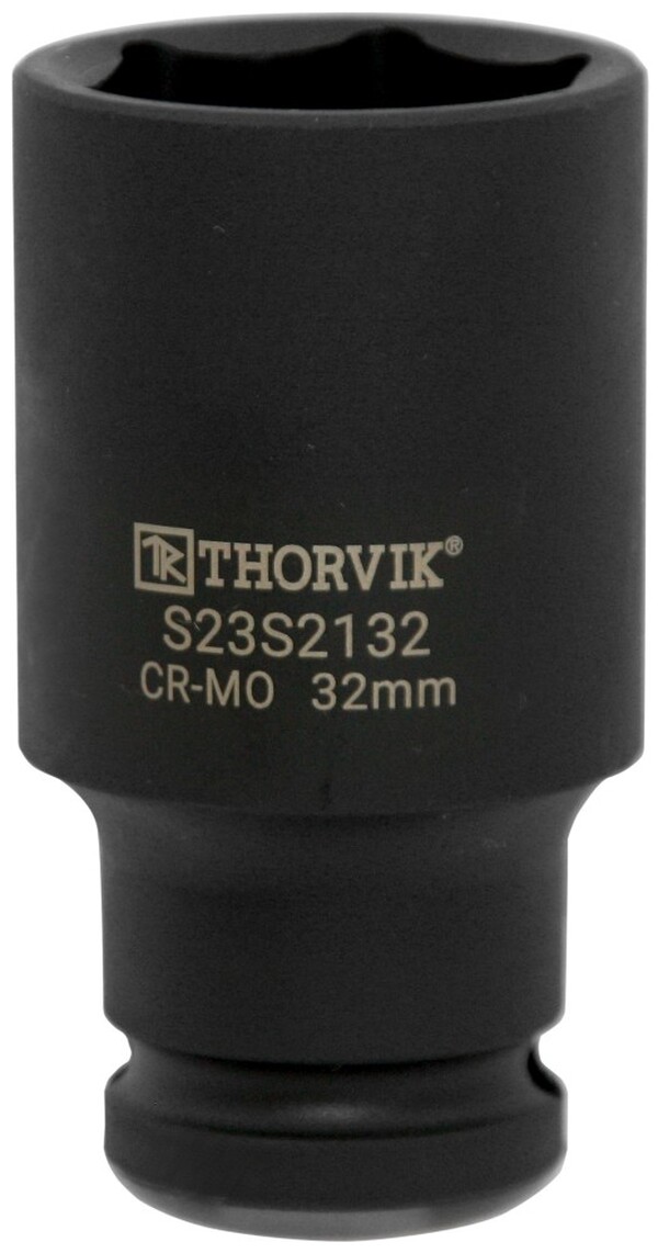 Головка торцевая ударная Thorvik  глубокая 1/2"DR, 34 мм S23S2134