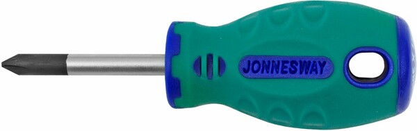 Отвертка стержневая крестовая ANTI-SLIP GRIP, PH JONNESWAY 1x38 мм D71P138