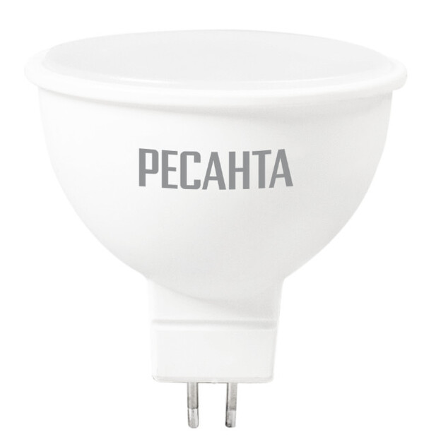 Лампа светодиодная Ресанта LL-R-MR 16-7W-230-4K-GU5.3 76/1/24