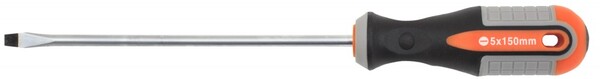 Отвертка стержневая шлицевая Ombra ROUND GRIP, SL5x150 мм 750515