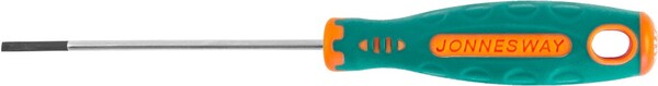Отвертка стержневая шлицевая ANTI-SLIP GRIP, SL JONNESWAY 2.5х75 мм D71S2575