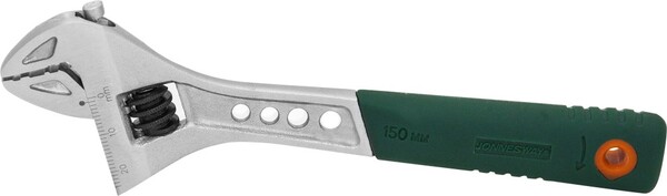 Ключ разводной эргономичный с пластиковой ручкой, JONNESWAY 0-19 мм, L-150 мм W27AT6