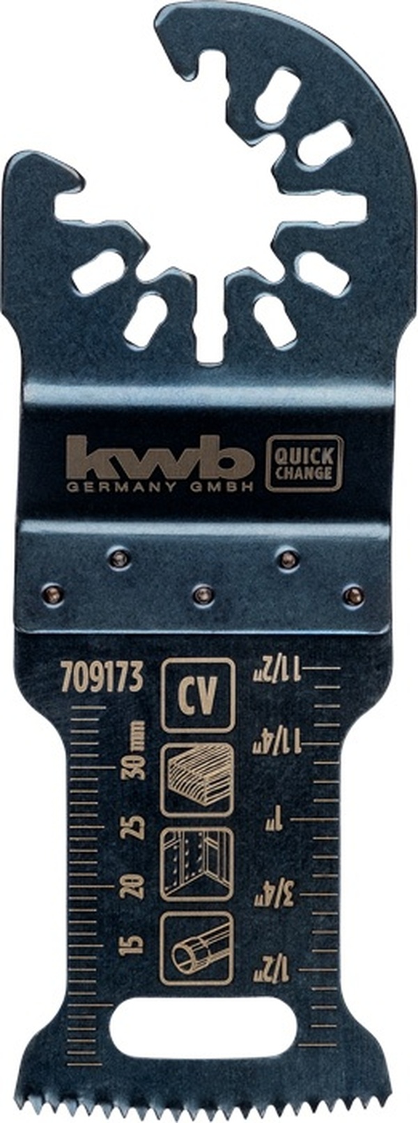 Насадка для мультитула по дереву KWB 34мм для МФУ kwb Energy Saving 709173