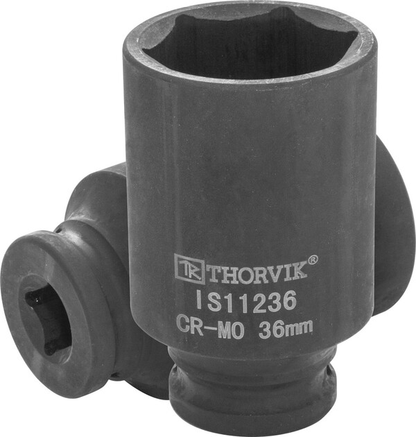 Головка торцевая ударная Thorvik  глубокая 1/2"DR, 36 мм IS11236