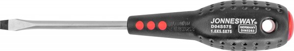 Отвертка стержневая шлицевая FULL STAR, SL JONNESWAY 5.5х75 мм D04S575
