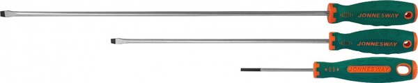 Отвертка стержневая шлицевая ANTI-SLIP GRIP, SL JONNESWAY 8.0х500 мм D71S8500