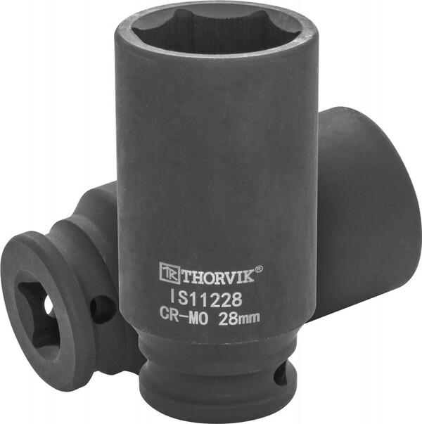 Головка торцевая ударная Thorvik глубокая 1/2"DR, 28 мм IS11228