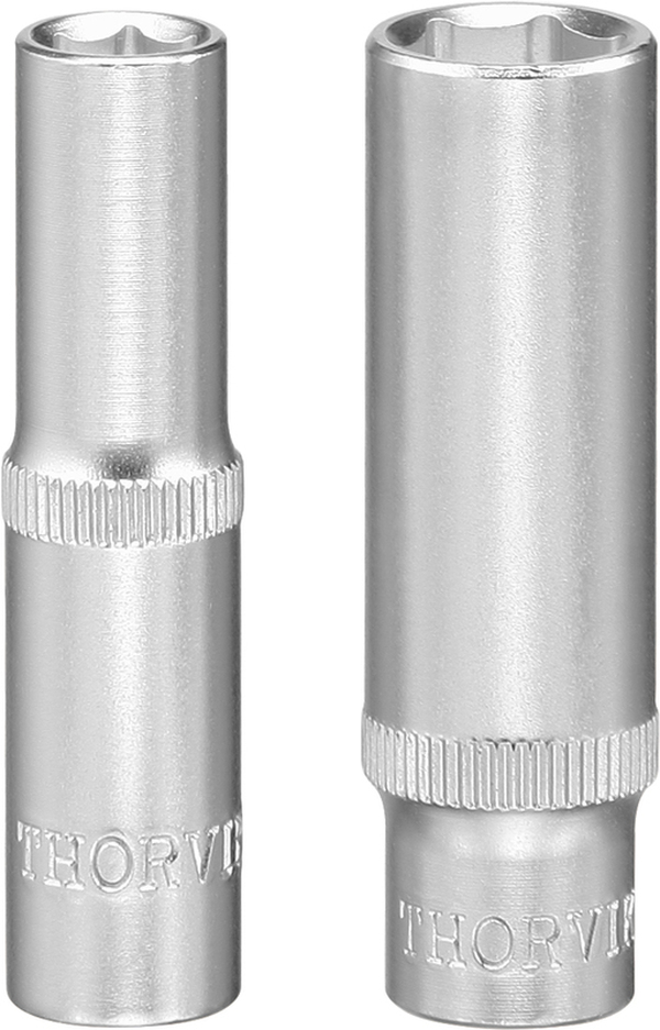 Головка торцевая глубокая Thorvik 1/2"DR, 12 мм FS11212