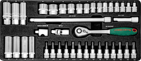 Набор инструмента Jonnesway 3/8"DR 6-24мм S04H3141S