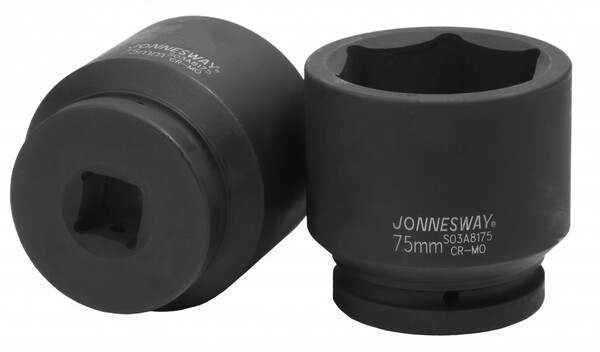 Головка торцевая ударная Jonnesway 1"DR, 75 мм S03A8175