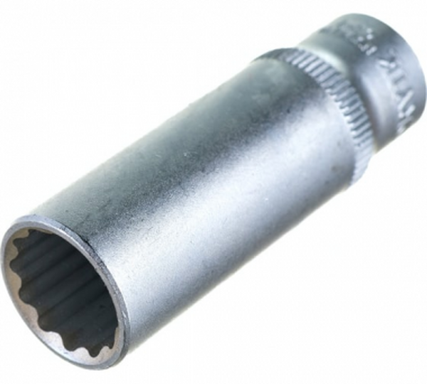 Головка торцевая глубокая Thorvik 12-гранная 1/4"DR, 12 мм FS31412