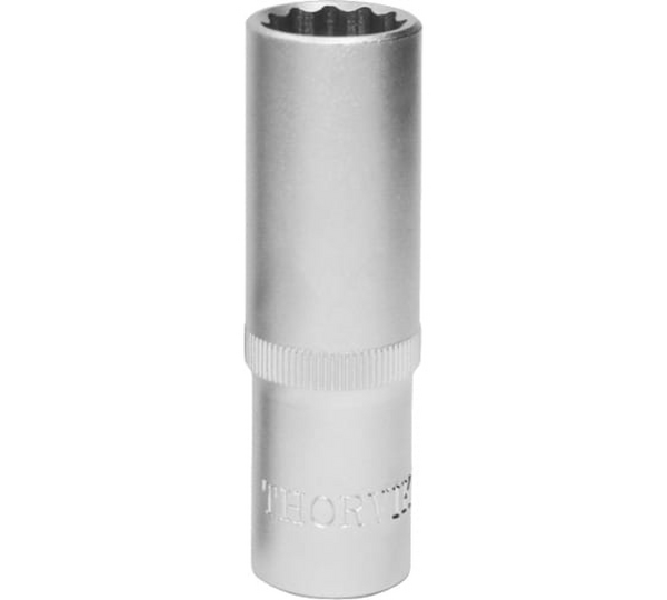 Головка торцевая глубокая Thorvik 12-гранная 1/2"DR, 14 мм FS31214