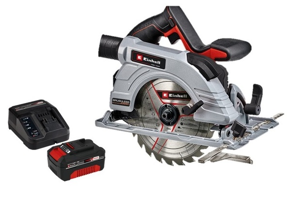 Аккумуляторная дисковая пила Einhell PXC TP-CS 18/190 Li BL з/у+1*4А/Ч 4331210-4