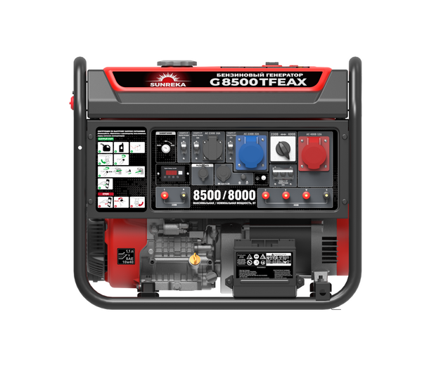 Генератор бензиновый SUNREKA G8500TFEAX 211012