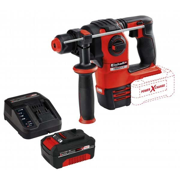 Аккумуляторный перфоратор Einhell PXC HEROCCO З/У+1*4 А/Ч 4513900-4