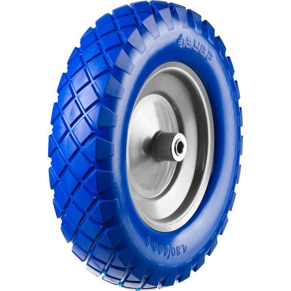 Колесо полиуретановое для тачек Зубр "Профи" 39912-2