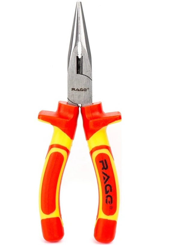 Длинногубцы диэлектрические Rage by Vira 160мм 1000V VDE 397015