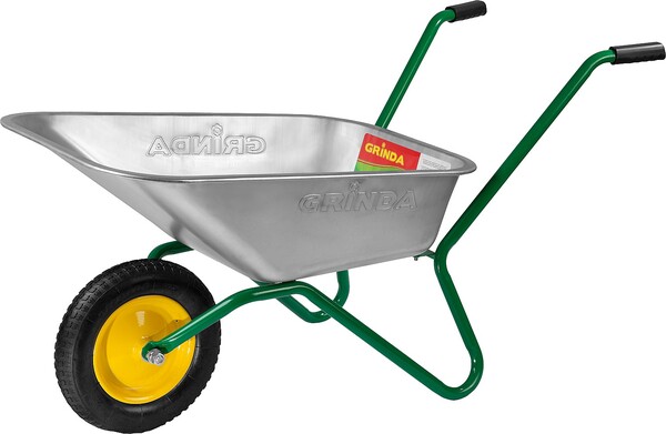 Тачка садовая Grinda GB-1, 80л, 100кг, одноколесная 422399_z01