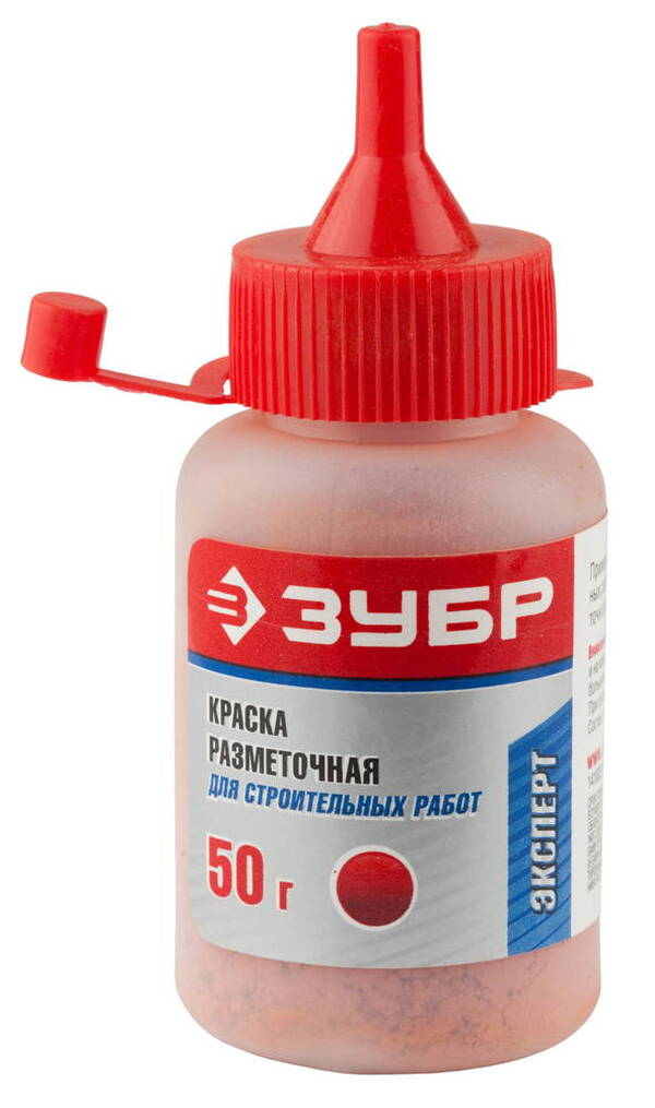 Краска Зубр разметочная красная 50г 4-06405-2_z01