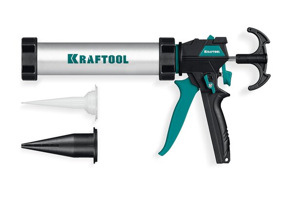 Пистолет для герметика KRAFTOOL ULTRA 310 мл, универсальный закрытый 06677-31