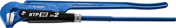 Ключ трубный Зубр КТР-90 №2 прямые губки 27335-2_z02