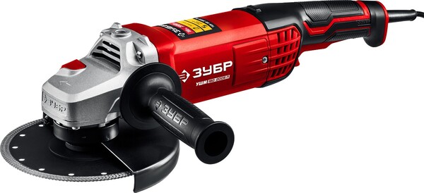 Угловая шлифовальная машина Зубр 2000Вт d180мм УШМ-180-2005 П