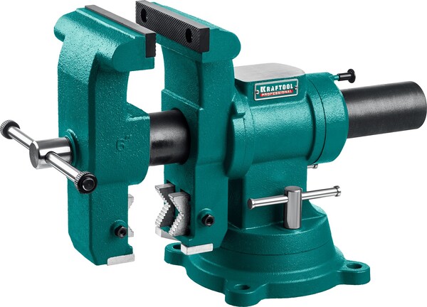 Тиски слесарные KRAFTOOL 3D-Steel 150мм 32704-150