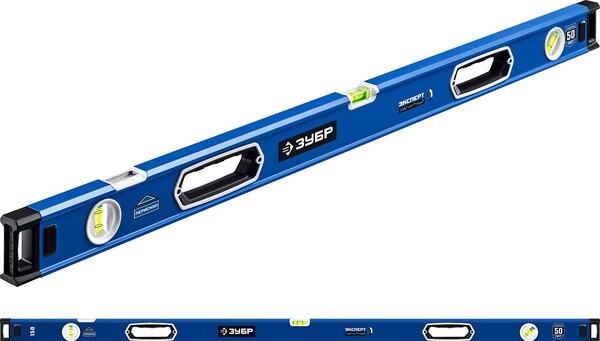 Уровень Зубр Профессионал ЭКСПЕРТ-М магнитный 1500мм  34572-150