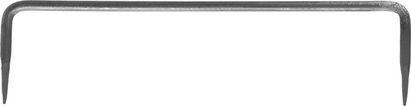 Скоба строительная кованая ЗУБР 250 x 70 x 8 мм, 100 шт,  311165-250-70 
