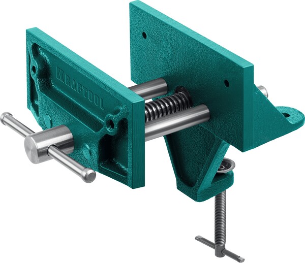 Тиски столярные ЗУБР переносные 155 мм, на струбцине 32720-155