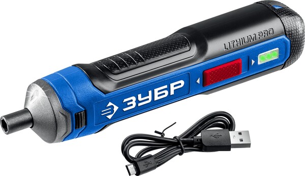 Аккумуляторная отвертка Зубр Профессионал ZUBR GO 4 Vmax PSD-4