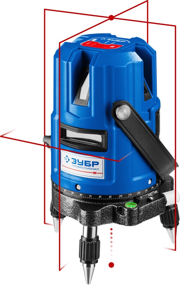 

Нивелир лазерный ЗУБР Профессионал Крест 55, 20-70м, 34904
