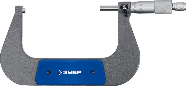 Микрометр Зубр Профессионал МК 125, диапазон 100-125мм, шаг измерения 0,01мм 34480-125_z02