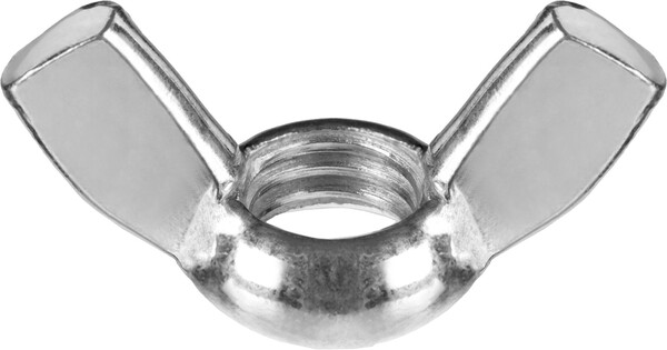 Гайка ЗУБР DIN 315, M8, цинк, 5 кг, барашковая  303730-08 