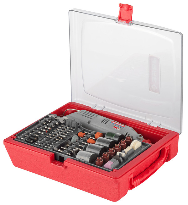 Гравер ЗУБР 176 предметов 130Вт ЗГ-130ЭК H176