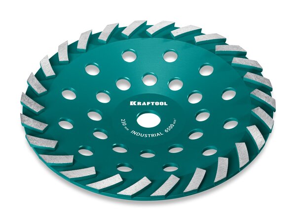 Чашка алмазная сегментная Kraftool INDUSTRIAL Turbo d 230мм 33368-230