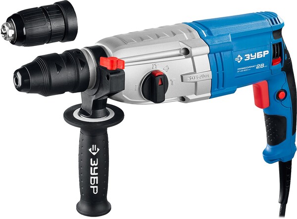 Перфоратор Зубр SDS-plus Профессионал ЗП-28-800 КМ